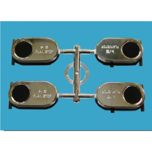 Two color plating product
